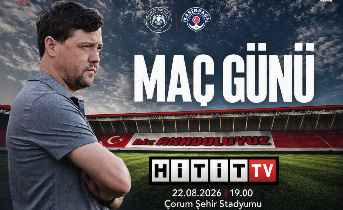 ARCA Çorum FK-Kasımpaşa Maçı Bugün