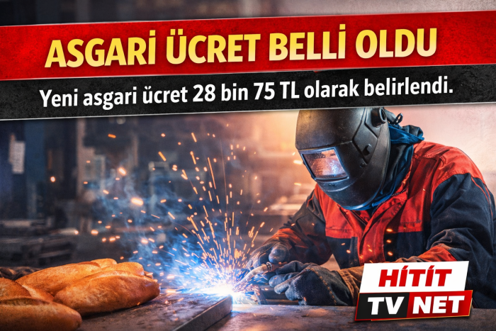 Asgari Ücret 28 Bin 75 Lira Oldu!