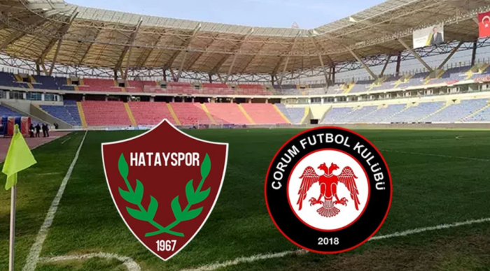  Atakaş Hatayspor - Çorum FK Maçı 