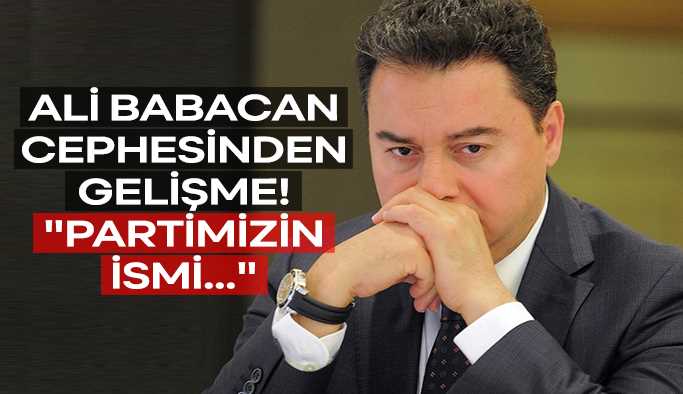 Babacan "Partimizin ideolojik bir ismi olmayabilir" 