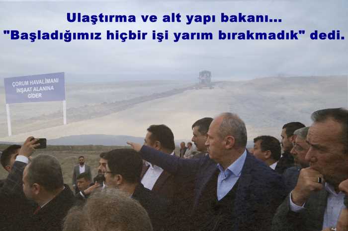 Bakan Turhan'ın ilksözü 'Başladığımız hiçbir işi yarım bırakmadık'