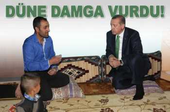 Başbakan Erdoğan'ın düne damga vuran fotoğrafı