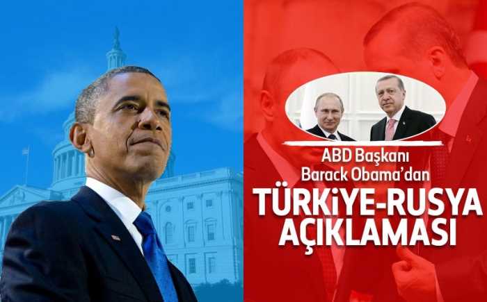 Başbakan Obama'dan Türkiye-Rusya açıklaması