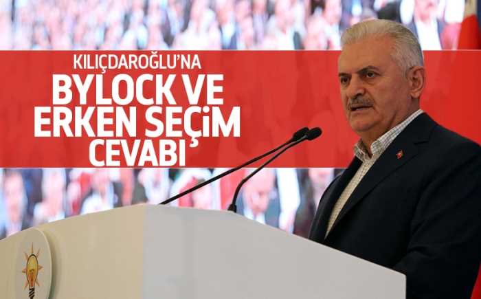 Başbakan Yıldırım'dan Kılıçdaroğlu'na ByLock cevabı