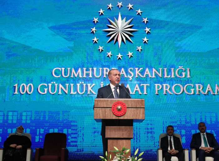 Başkan Erdoğan açıkladı! 100 günde  400 proje