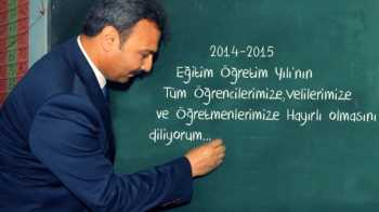 Başkan Külcü'nün 2014-2015 Eğitim ve Öğretim yılı Mesajı 