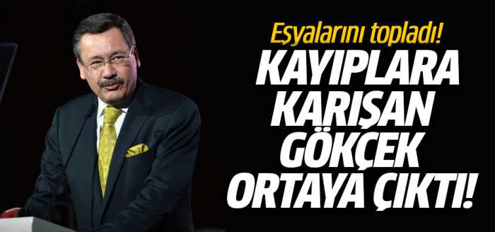 Başkan Melih Gökçek, Odasını topladı