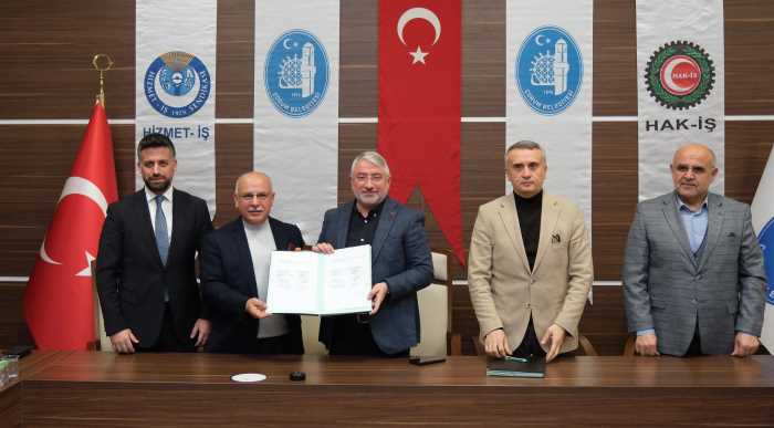 Belediye çalışanlarına yüzde 11.54 zam yapıldı!