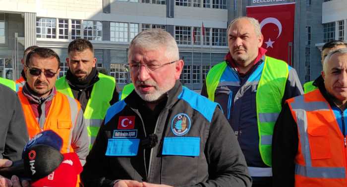 Belediye Kahramanmaraş’ın Afşin ilçesine yeniden personel ve ekipman gönderdi