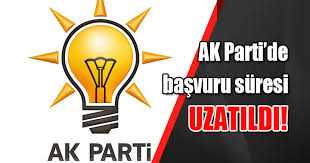 Belediye ve İL Meclislerine başvuru süresi uzatıldı