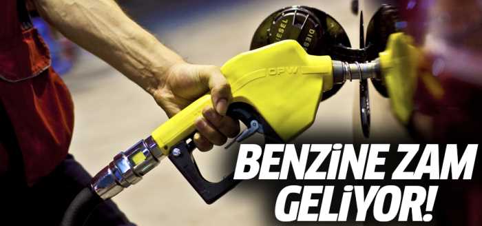 Benzine 13 kuruş zam yolda