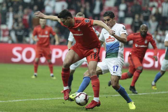 Beşiktaş, Çaykur Rizespor'u 4-1 Yendi