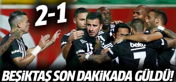 Beşiktaş 2-1 Alanya maç sonucu