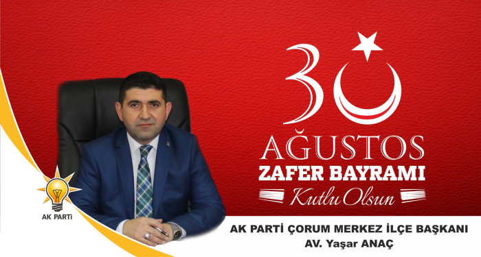 Bu Millet 30 Ağustos Zafer Bayramı ve 15 Temmuz günü görülmemiş bir birlik ve beraberlik örneği ile bir kez daha adını tarihe altın harflerle yazdırmıştır