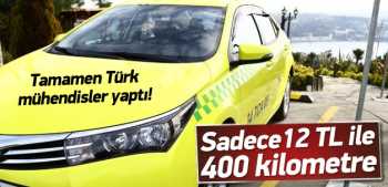 Bu Taksi 12 TL ile 400 kilometre yol gidiyor