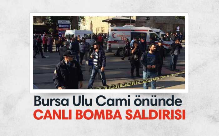 Bursa'da intihar saldırısında kadın Terörist  öldü, 11 yaralı