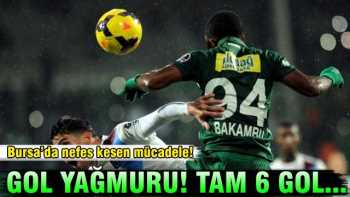 BURSASPOR 3 - 3 TRABZONSPOR