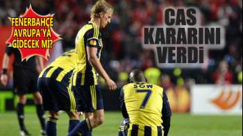 CAS'tan Fenerbahçe'ye kötü haber geldi