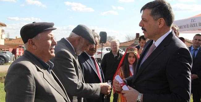 Çatak köyünde toplulaştırma töreni