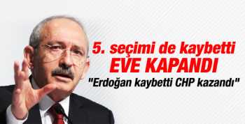 CHP: Erdoğan kaybetti CHP kazandı