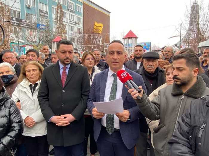 CHP Çorum İl Başkanlığı Önünde Protesto! 