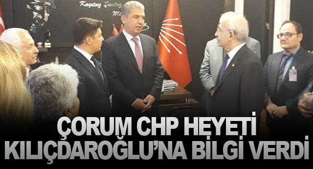 CHP İL Örgütü Kılıçdaroğlu'na bilgi verdi