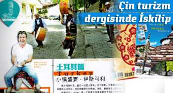 Çin turizm dergisinde İskilip
