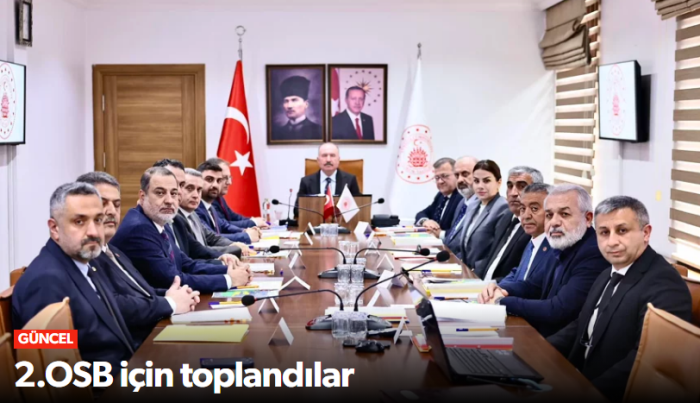 Çorum 2. OSB'de Mart Ayı Toplantısı Gerçekleştirildi!