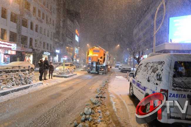 Çorum'a Yoğun kar yağışı uyarısı! 