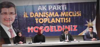 ÇORUM AK PARTİ 2015  ARALIK AYI DANIŞMA MECLİSİ TOPLANTISI  YAPILDI 