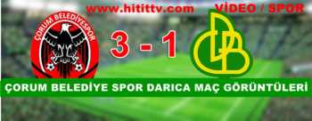 ÇORUM BLDY SPOR - DARICA GENÇLER BİRLİĞİ MAÇI