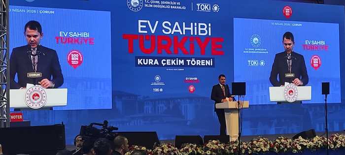 Çorum’da 2 Bin 867 Konut için Kura Heyecanı!!!  