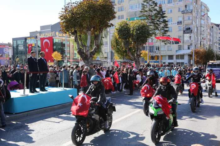 Çorum'da 29 Ekim Cumhuriyet Bayramı’nın 99’uncu yıl dönümü coşkuyla kutlandı