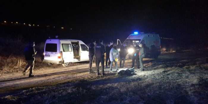Çorum’da boş bir arazide erkek cesedi bulundu!
