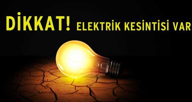 ÇORUM'DA ELEKTRİK KESİNTİLERİNE TEPKİ