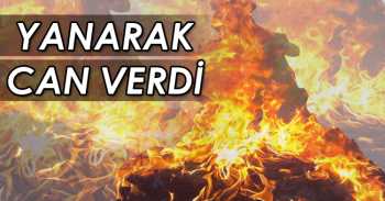 Çorum'da Emekli İmamı Yanarak Can Verdi