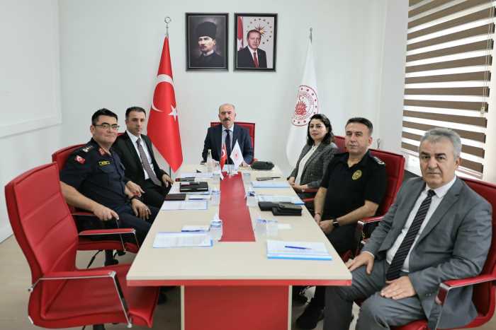 Çorum’da Eylül Ayı Asayiş Gündemi Masaya Yatırıldı!