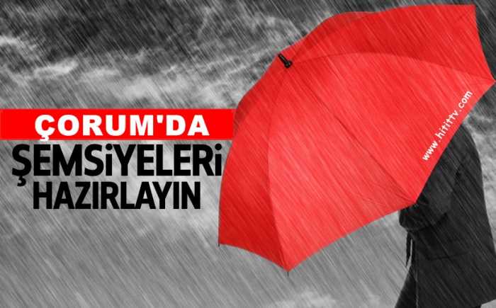 ÇORUM'DA HAFTA SONU HAVADURUMU