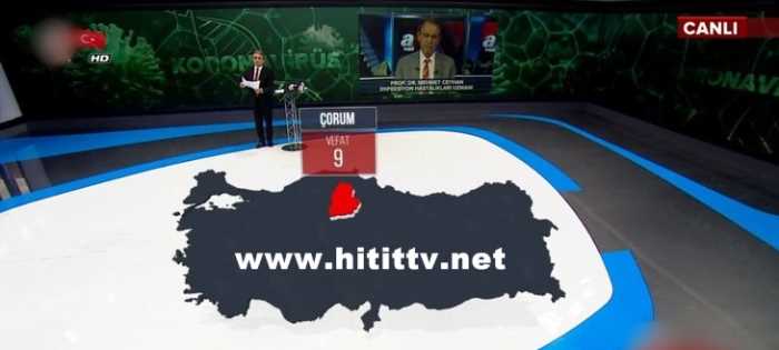 Çorum'da koronavirüs'ten  vefat sayısı 9