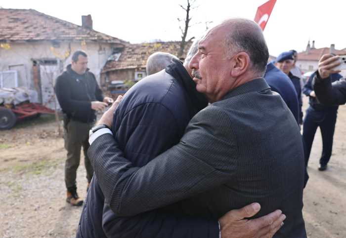 Çorum’da şehit ailesine ziyaret