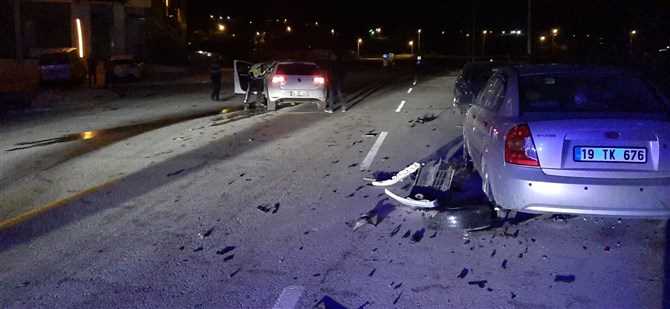 Çorum’da Trafik Kazası 2 Ölü, 1 Yaralı