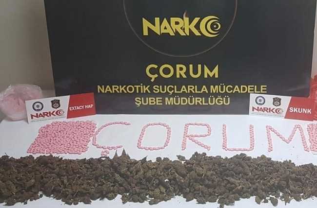 Çorum'da Uyuşturucu Tacirlerine Operasyon