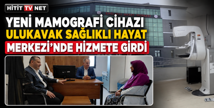 Çorum'da Yeni Mamografi Cihazı Hizmete Girdi!