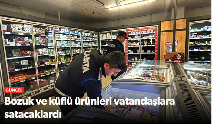 Çorum’da Zabıta’ların Marketlere Sıkı Denetimi!