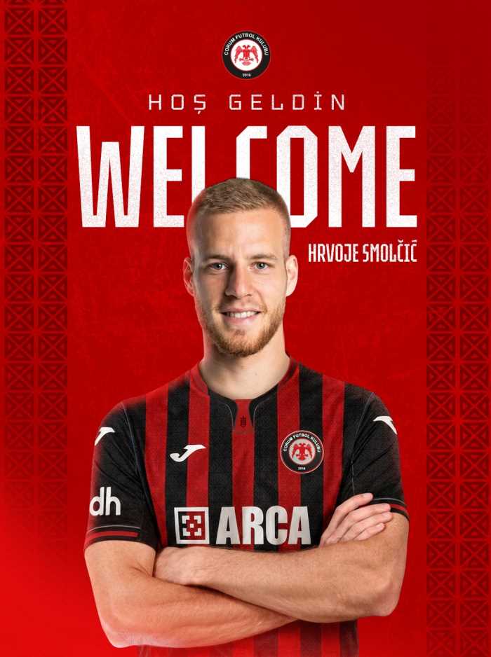 Çorum FK, Hrvoje Smolčić Transferini Resmen Duyurdu