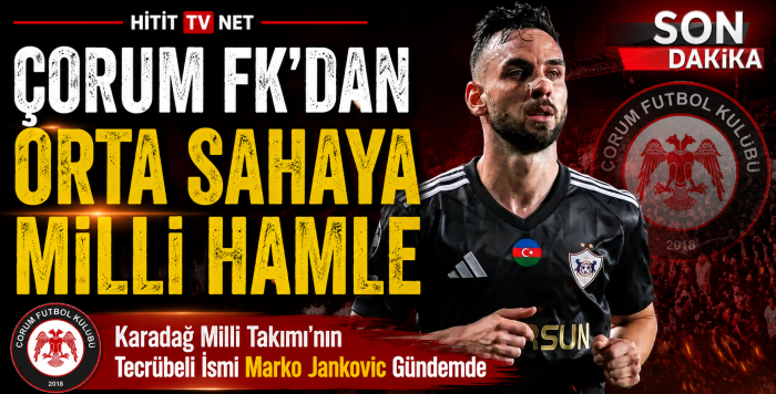 Çorum FK’dan Orta Sahaya Milli Takviye!