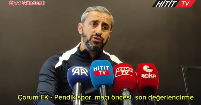 Çorum FK Pendikspor'u Yenip Üçte Üç Hedefliyoruz 