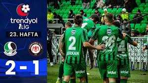 Çorum FK Sakarya Deplasmanında Yıkıldı!