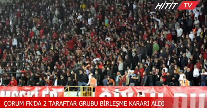 Çorum FK Taraftar grupları Maratonda birleşti