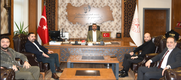 Çorum FK Yönetiminden Başhekim Gömeç’e Ziyaret